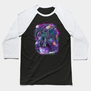 Elephant Cosmic Baseball T-Shirt